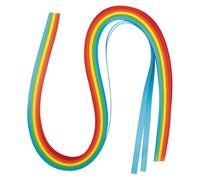 Rayher 71937990 Lot de 100 Feuilles de Papier pour Quilling 80 g/m² 50 x 0,6 cm