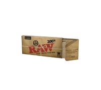 Papier Raw Bloc 200 feuilles long King Size 110 mm (chaque coffret contient 40 libritos)