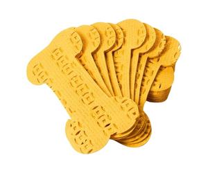 Papier rituel pour Animaux de Compagnie - Papier commémoratif Jaune pour Chats et Les Chiens, 50 Feuilles | Offrandes Traditionnelles avec des Symboles pour l'enterrement Animal, Les funérailles e