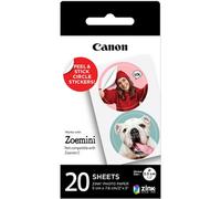 Canon Pack d'autocollants ronds prédécoupés 33 mm ZINK™, 20 feuilles