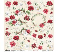 Papier Scrapbooking 30x30 - ScrapAndMe - Christmas 19 - Feuille de découpe