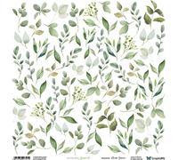 Papier scrapbooking 30x30 - ScrapAndMe - Feuilles 15 - feuille découpée