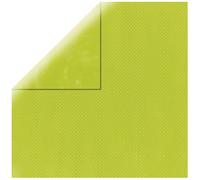 Papier Scrapbooking Double Dot, Vert Mai, 30,5x30,5cm, 190g / M² - Lot De 25 Feuilles