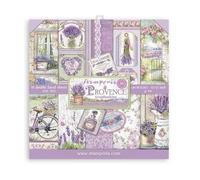 Papier scrapbooking - STAMPERIA - Provence - Set de 10 feuilles - 30.5x30.5 cm - Mixte
