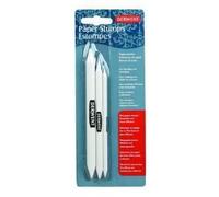 Papier souches - Derwent - Ensemble de 3 - Multicolore - Idéal pour pastel et fusain - 100% propre