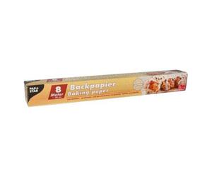 Papier sulfurisé brun, largeur 38 cm - Rouleau de 8 m