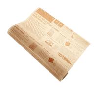 Papier sulfurisé de cuisson 30 CM rouleau 8 m pour hamburgers | 1 rouleau en papier brun résistant aux graisses, pour four et friteuse à air, usage snack et café