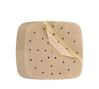 Papier sulfurisé pour friteuse à air chaud, Les revêtements de papier for friteuse à air 300 pièces 20-23cm sont perforés et jetables normaux(Perforated 23cm)