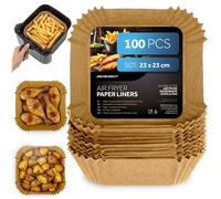 Papier sulfurisé pour inserts de friteuse 23 cm Berdsen - 100 pièces