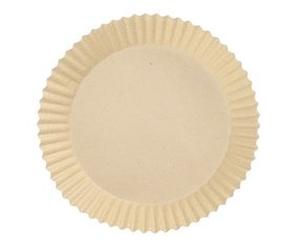 Papier sulfurisé prédécoupé, diamètre 230 mm, marron
