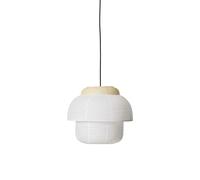 Papier Suspension Double Ø40 cm Jaune Doux