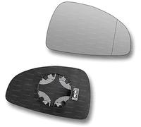 Papier Szwald Verre de rétroviseur remplacement droit, pour, pour Tt 2006 - 2014, CLIP-ON côté conducteur chauffé avec angle mort remplacement du verre du rétroviseur latéral de la voiture
