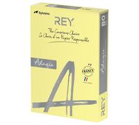 Papier Teinté REY Adagio A4 80GSM, Jaune, Paquet De 500 - ADAGI080X693
