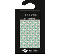 Papier Texture Décopatch n°800 -1 feuille 40x60cm - Vert