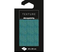 Papier Texture Décopatch n°802 -1 feuille 40x60cm - Bleu