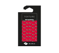 Papier Texture Décopatch n°821 -1 feuille 40x60cm - Rouge