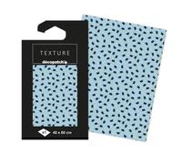 Papier Texture Décopatch n°823 -1 feuille 40x60cm - Bleu