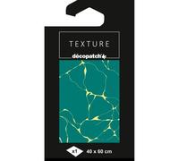 Papier Texture Décopatch n°869 -1 feuille 40x60cm - Vert