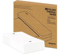 Papier Thermique A4 à Séchage Rapide - 210mm x 297mm - 100 Feuilles Pliées Format US Letter
