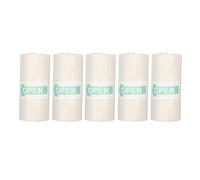 Papier thermique adhésif Papier thermique auto-adhésif Mini imprimante Papier photo 5 rouleaux de qualité supérieure 2,2 pouces de long 1 pouce de large pour les artistes de