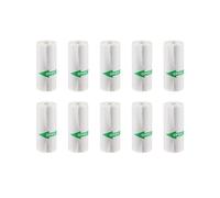 papier thermique Lot de 10 étiquettes autocollantes blanches en papier thermique 57 mm largeur for mini-imprimantes et appareils photo portables(10 Sticker)