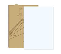 papier thermique Mini imprimantes A4 Séchage rapide et stockage longue durée Papier thermique continu plié(100PCS Quick Dry)