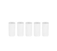 Papier Thermique Recharge d'appareil photo instantané for enfants, impression thermique sans noyau, for caisses enregistreuses portables de 57 mm, imprimante mobile(5 Rolls No-sticky)