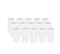 Papier Thermique Recharge d'appareil photo instantané for enfants, impression thermique sans noyau, for caisses enregistreuses portables de 57 mm, imprimante mobile(15 Rolls No-sticky)
