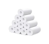 Papier Thermique Recharge d'impression instantanée for appareil photo for enfants, impression thermique instantanée, 57 x 25 mm, rouleaux d'impression photo non adhésifs blancs(10 Rolls)