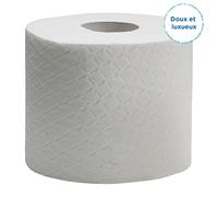 Papier Toilette 8484,4 Épaisseurs,Blanc,Doux Et Résistant,Certifié Fsc,Format Petits Rouleaux,24 Rouleauxx160 Feuilles (3 840 Feuilles Au Total)