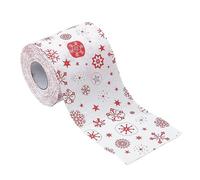 Papier toilette avec motif de Noël, papier toilette de Noël pour salle de bain, serviettes à motif de rennes, serviettes en papier avec motif de Noël, serviette en papier sur le thème de Noël