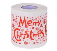 Papier toilette de Noël - Rouleau de papier de soie de Noël pour salle de bain avec motif de rennes | Papier toilette à motif de Noël pour table à manger, maison, Toi