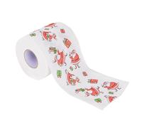 Papier Toilette de Noël - Rouleau de Papier Mouchoir Motif Père Noël, Tables Parlantes Nouveauté Rouleau de Toilette de Noël | Styles Rouleau de Papier Mouchoir Serviettes Décorations de Noël Noël