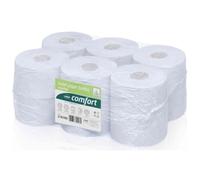Papier Toilette En Grands Rouleaux Comfort, Blanc