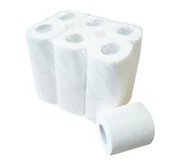 Papier toilette en ouate microgaufré double épaisseur - 12 rlx