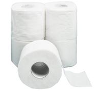 Papier toilette en ouate microgaufré triple épaisseur - 4 rlx