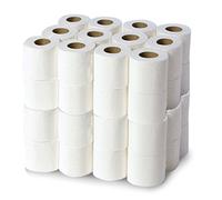 Papier toilette gaufré 3x16g/m² - Carton de 48 rouleaux 3 plis - 200 formats 22x11cm - I386GSM by Global Hygiène