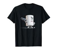 Papier Toilette Gunfighter avec Motif Pistolet T-Shirt
