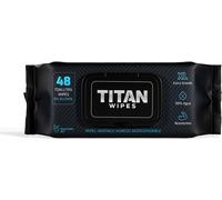 Papier Toilette Humide Biodégradable Extra Large Et Résistant¿48 Lingettes Humides Xl 18x18 Cm,99 % Eau,Aloe&vitamine E,0 % Alcool,Résistantes Et Jetables Pour Les Toilettes