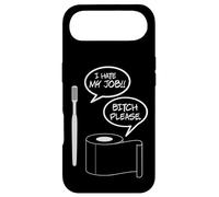 Papier Toilette Humoristique I Hate My Job Brosse à Dents Humoristique Coque pour iPhone Air