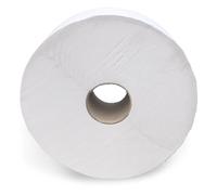 Papier toilette Jumbo maxi double épaisseur Blanc 350 m - Lot de 6 rouleaux