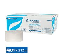 Papier toilette Lucart Identity pure ouate, lot de 12 bobines