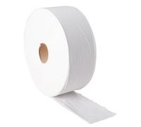Papier toilette Maxi Jumbo double épaisseur blanc - Colis de 6 rouleaux 380 m