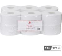 Papier toilette Mini Jumbo double épaisseur Bruneau - 12 rouleaux de 175 m - - Bruneau
