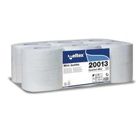 Papier toilette mini jumbo type 200m eco label les 12 rouleaux - CEL 20013 - Papier toilette et distributeur - celtex