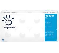 Papier toilette Papernet 404901 3 plis 250 feuilles blanc 8 plis/paquet