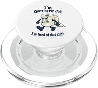 Papier toilette Quit Humour PopSockets PopGrip pour MagSafe