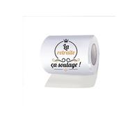 papier toilette rouleau wc la retraite ça soulage - sud trading cd7492vret