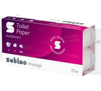 Papier toilette Satino 071340 Prestige 3lg hw 250 feuilles 8 pcs/pa