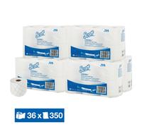 Papier toilette Scott Control 3 épaisseurs, lot de 36 rouleaux
